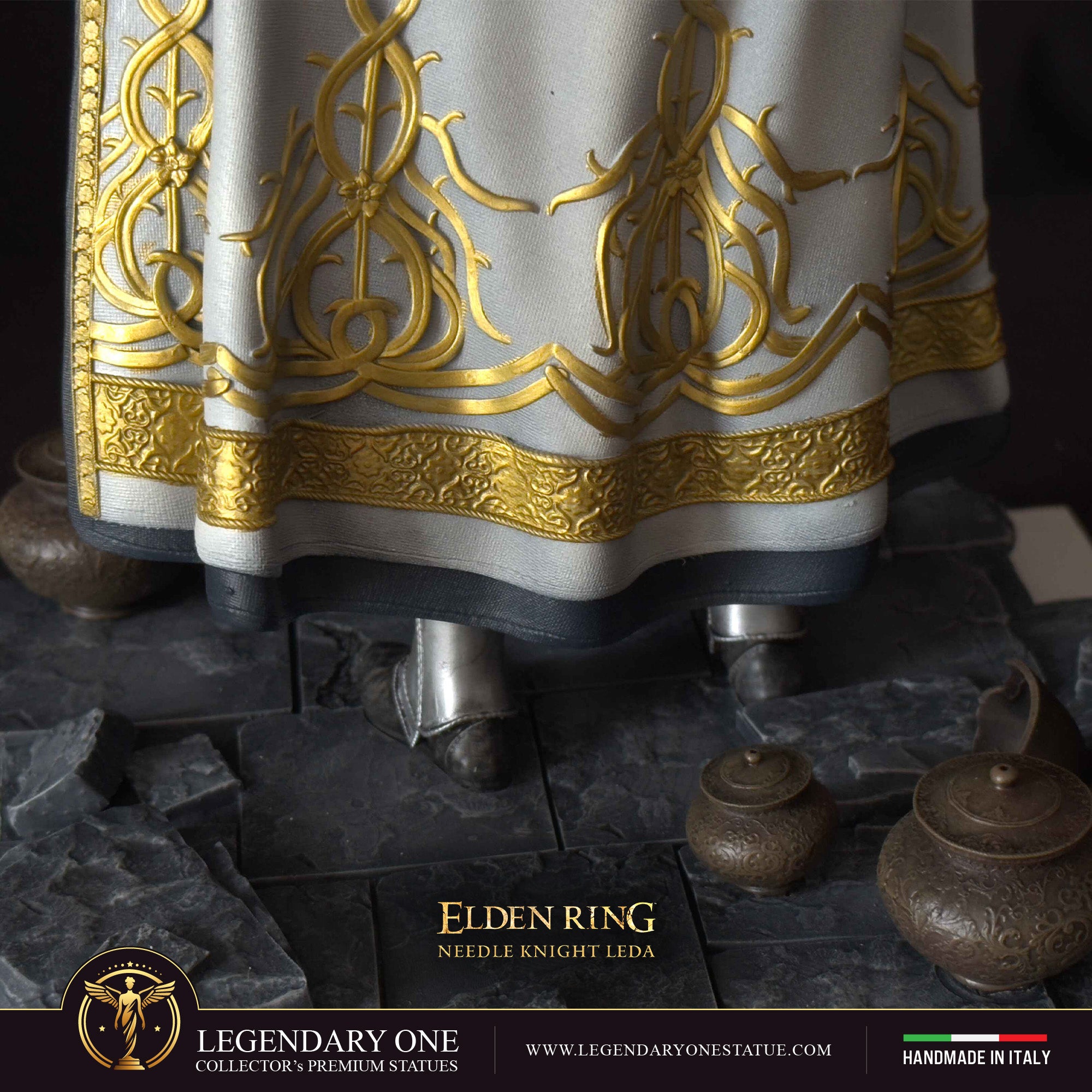 Needle Knight Leda Statua da Collezione - Elden Ring Figure Real Game Color - scala 1:6/1:4