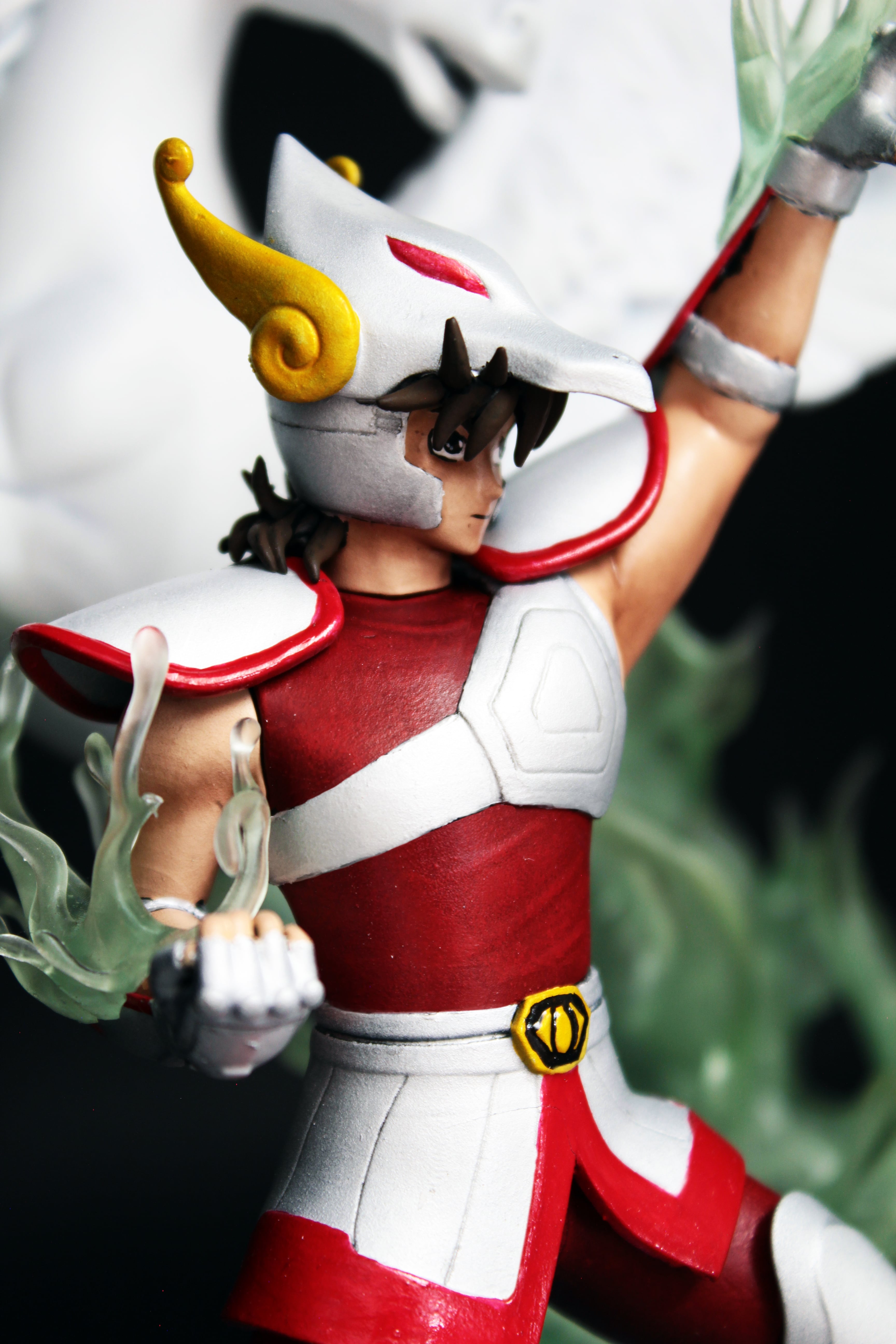 Saint Seiya Diorama da collezione - Pegasus Figure esclusiva con multi LED - scala 1:6