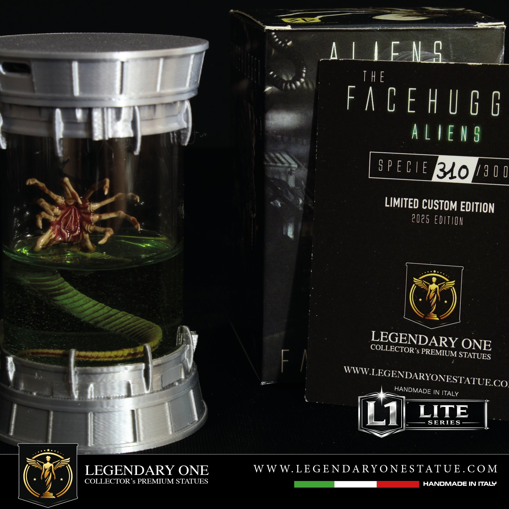 Alien FaceHugger in Capsula da collezione - Action Figure - Limited Edition