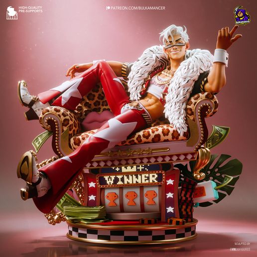 Ace Unbreadable statua da collezione IceBreaker Series