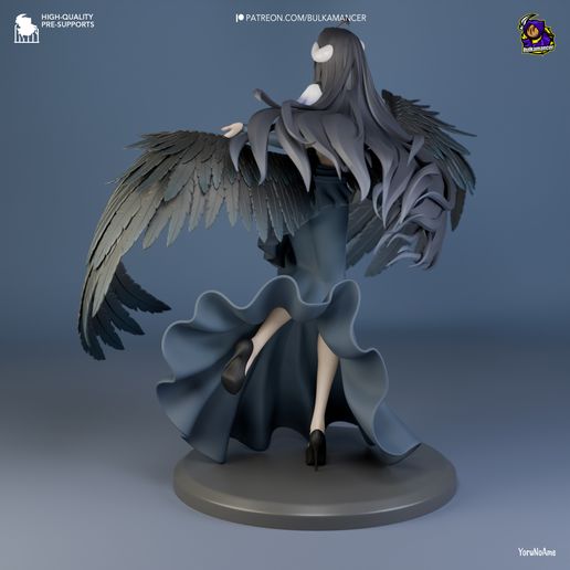 Albedo Overlord statua da collezione IceBreaker Series