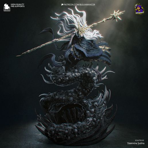 Aldrich Dark Souls statua da collezione IceBreaker Series