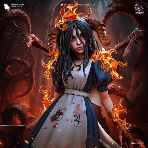 American McGee's Alice statua da collezione IceBreaker Series