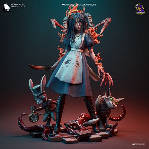 American McGee's Alice statua da collezione IceBreaker Series