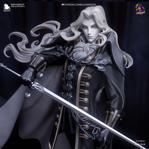 Alucard Castlevania statua da collezione IceBreaker Series