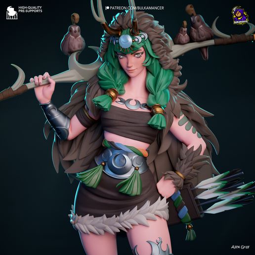 Artemis Hades statua da collezione IceBreaker Series