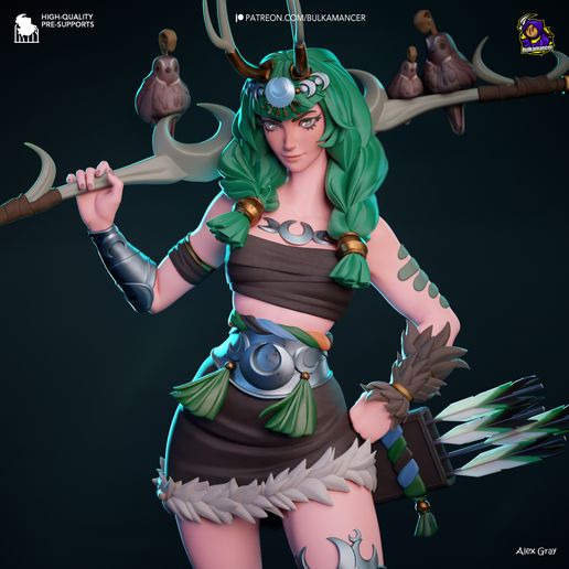 Artemis Hades statua da collezione IceBreaker Series