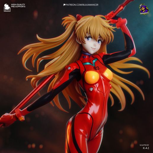 Asuka Langley Rei statua da collezione IceBreaker Series