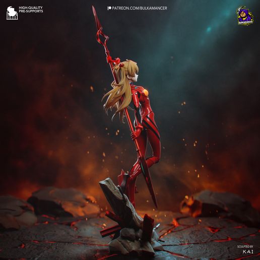 Asuka Langley Rei statua da collezione IceBreaker Series