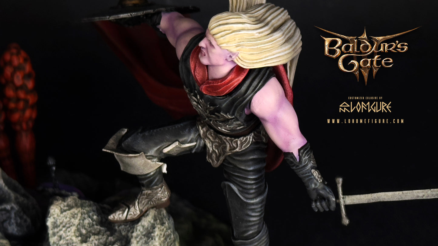 Baldur's Gate 3 Collector's Edition Action Figure, diorama da collezione di Baldur's Gate III edizione limitata Made in ITA risoluzione 12k