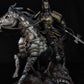 Action Figure Batman Samurai, Statua Batman Samurai da 32 cm, Batman Samurai statua da collezione, dettagli incredibili, Action Figure esclusiva Made in Italy