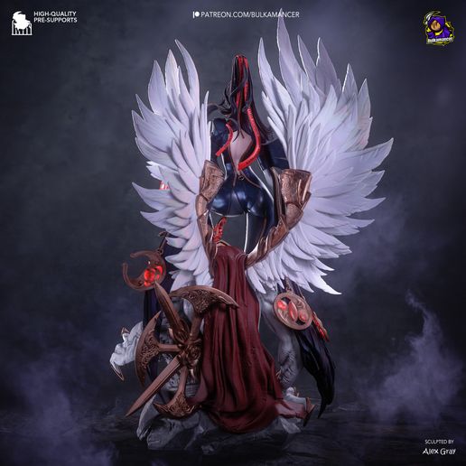 Bayonetta Gunslinger statua da collezione IceBreaker Series