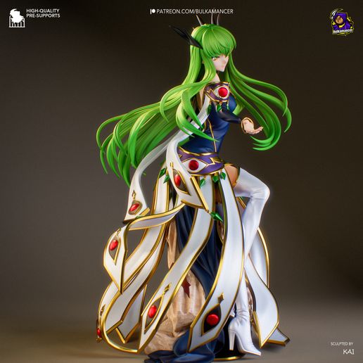 Empress C.C. Code Geass statua da collezione IceBreaker Series