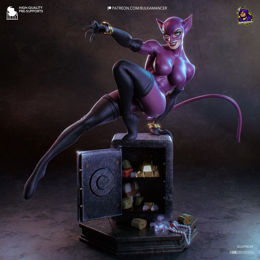 Catwoman Long Halloween statua da collezione IceBreaker Series
