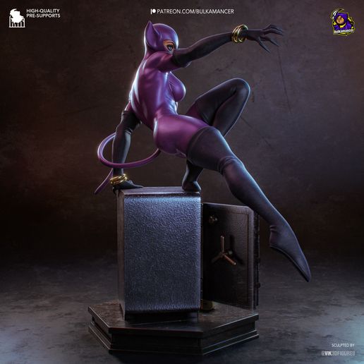 Catwoman Long Halloween statua da collezione IceBreaker Series