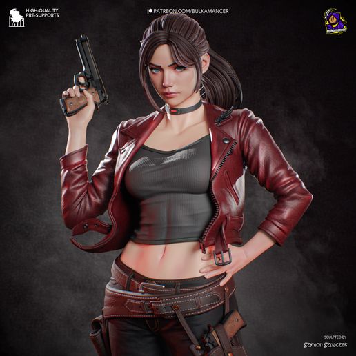 Claire Resident Evil statua da collezione IceBreaker Series