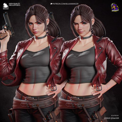 Claire Resident Evil statua da collezione IceBreaker Series