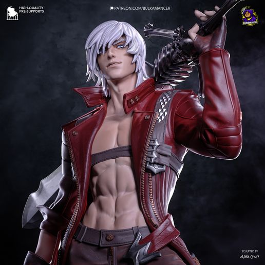 Dante Devil May Cry statua da collezione IceBreaker Series