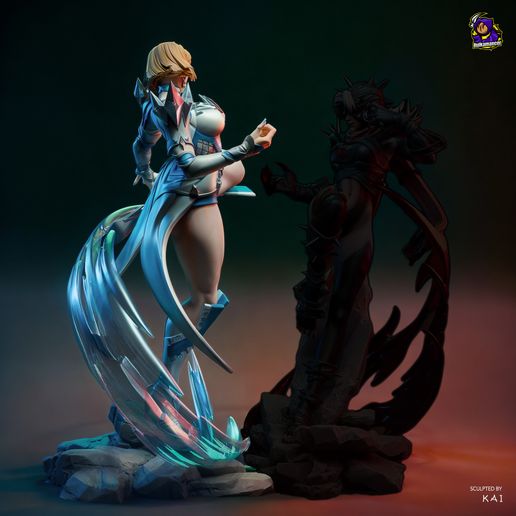 Emma Frost Marvel Rivals statua da collezione IceBreaker Series