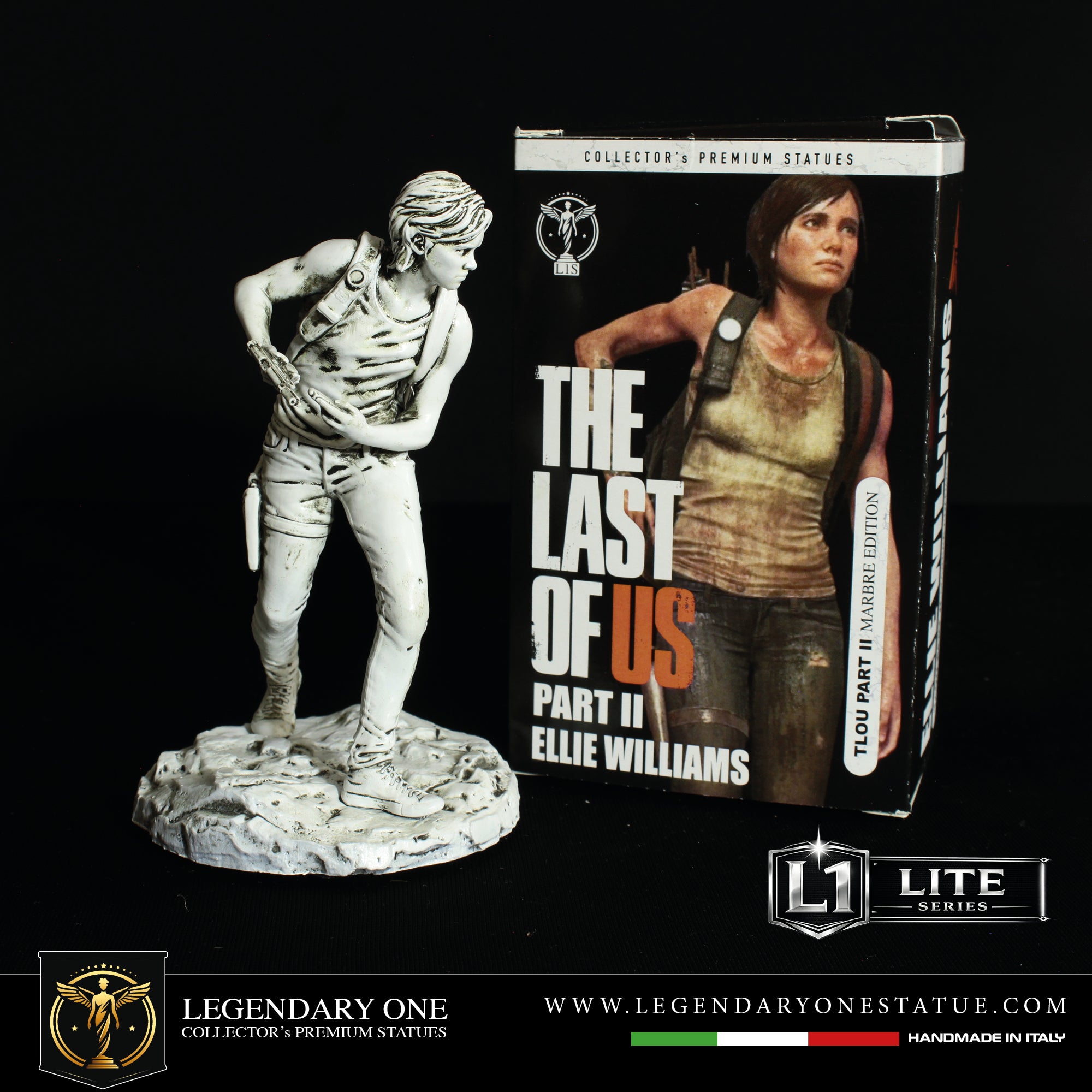Ellie Williams Figure MARBLE EDITION – The Last of Us PART 2 Statua da Collezione