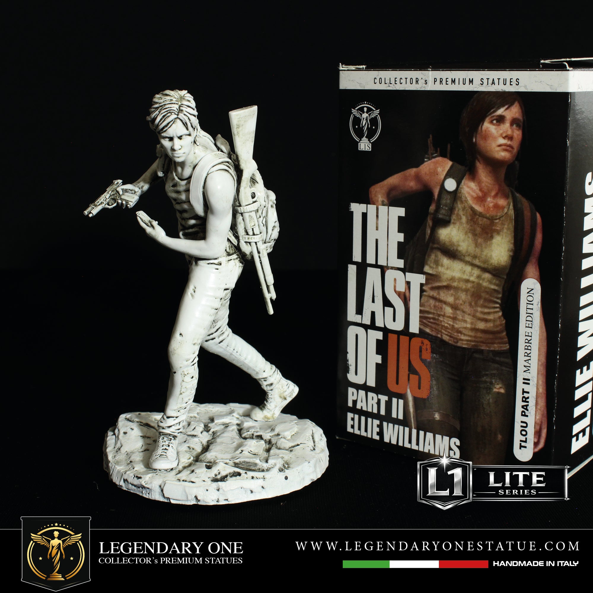 Ellie Williams Figure MARBLE EDITION – The Last of Us PART 2 Statua da Collezione