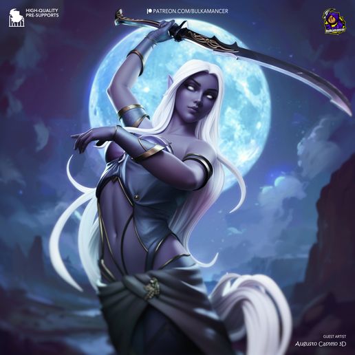 Eilistraee Forgotten Realms statua da collezione IceBreaker Series