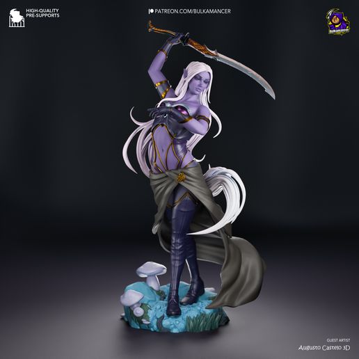 Eilistraee Forgotten Realms statua da collezione IceBreaker Series