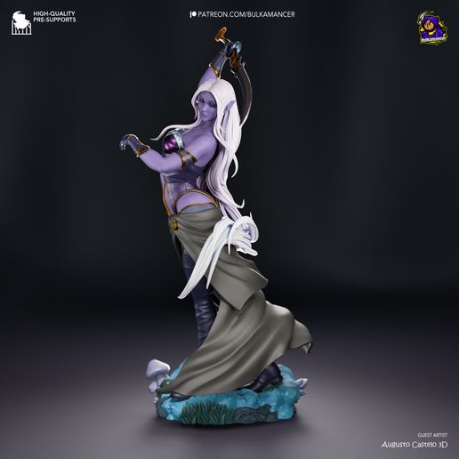 Eilistraee Forgotten Realms statua da collezione IceBreaker Series