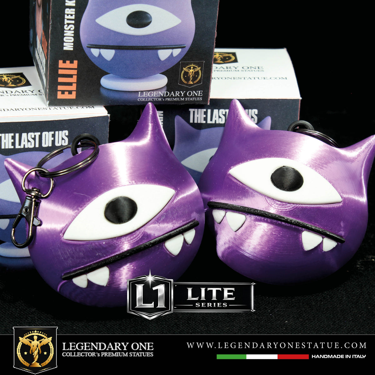 Ellie’s Monster Keychain – The Last of Us Statua da Collezione