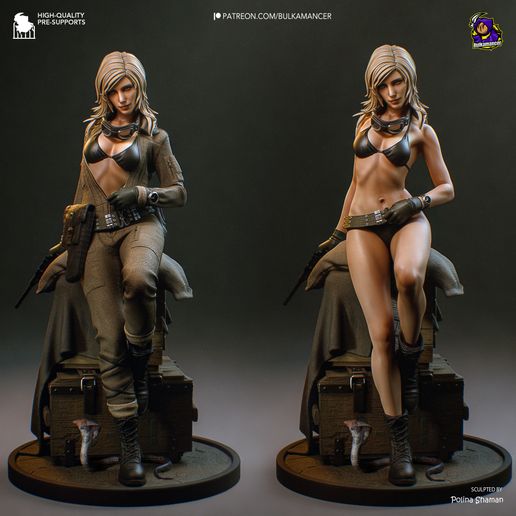 EVA Metal Gear Solid Delta: Snake Eater statua da collezione IceBreaker Series