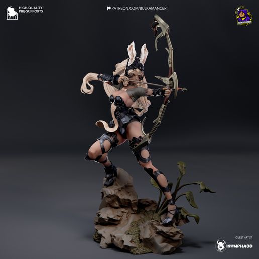 Fran Final Fantasy XII statua da collezione IceBreaker Series