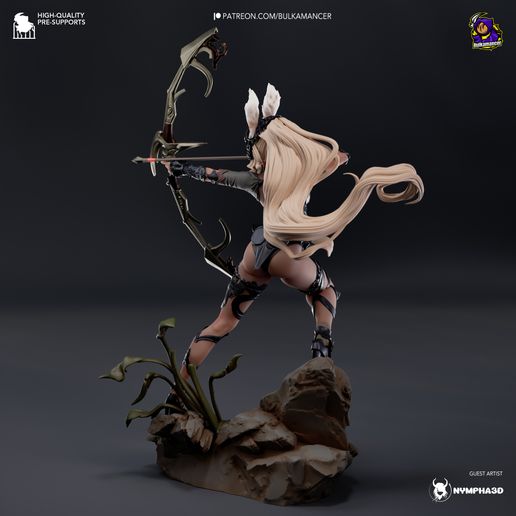Fran Final Fantasy XII statua da collezione IceBreaker Series