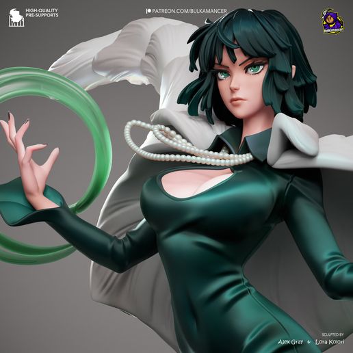 Fubuki One-Punch Man statua da collezione IceBreaker Series