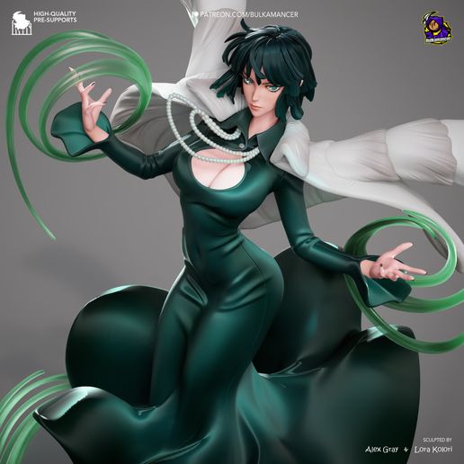 Fubuki One-Punch Man statua da collezione IceBreaker Series