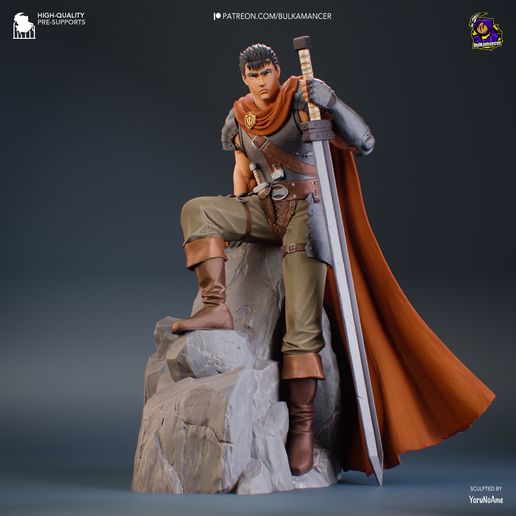 Guts Berserk: The Golden Age Arc statua da collezione IceBreaker Series