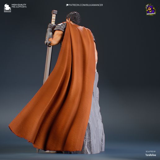 Guts Berserk: The Golden Age Arc statua da collezione IceBreaker Series