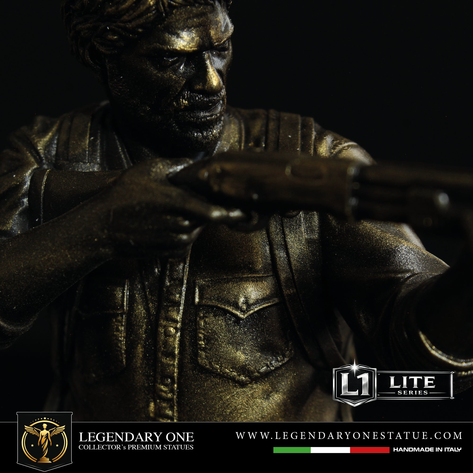 Joel Miller Figure GOLD EDITION – The Last of Us PART 1 Statua da Collezione