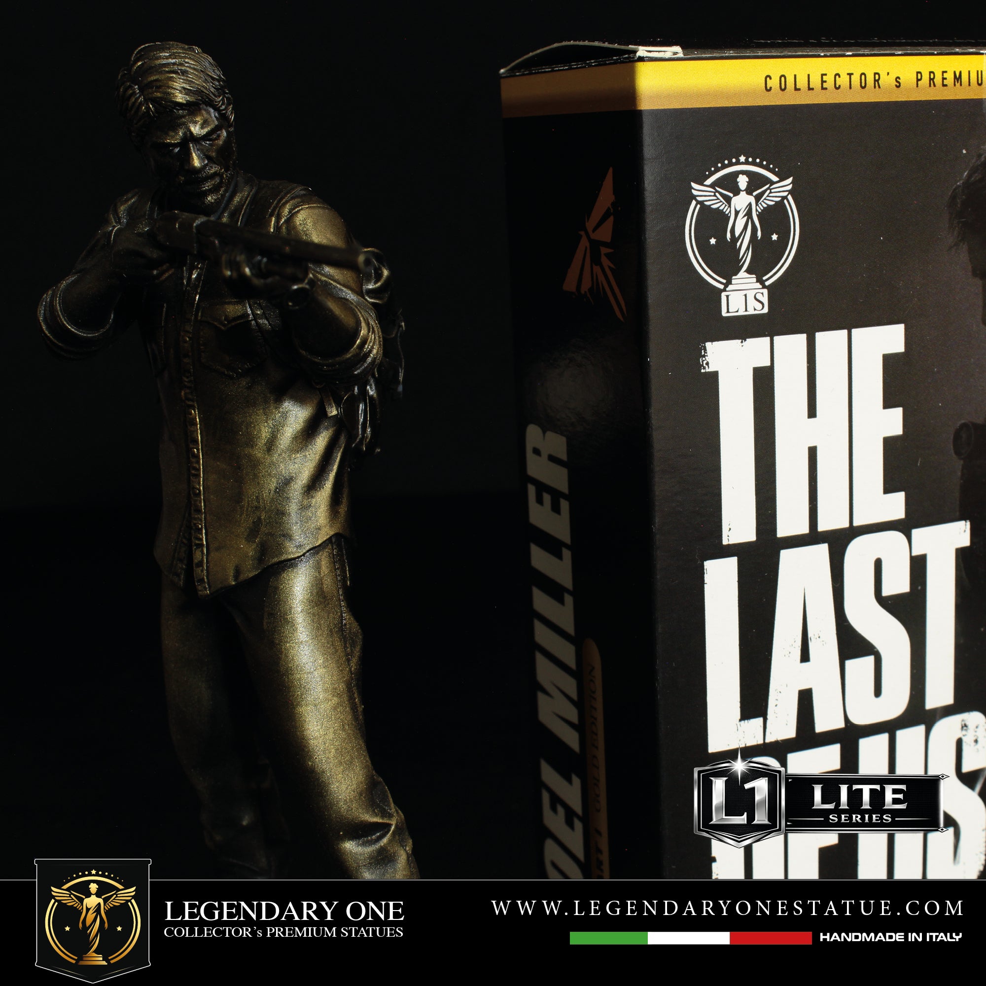 Joel Miller Figure GOLD EDITION – The Last of Us PART 1 Statua da Collezione