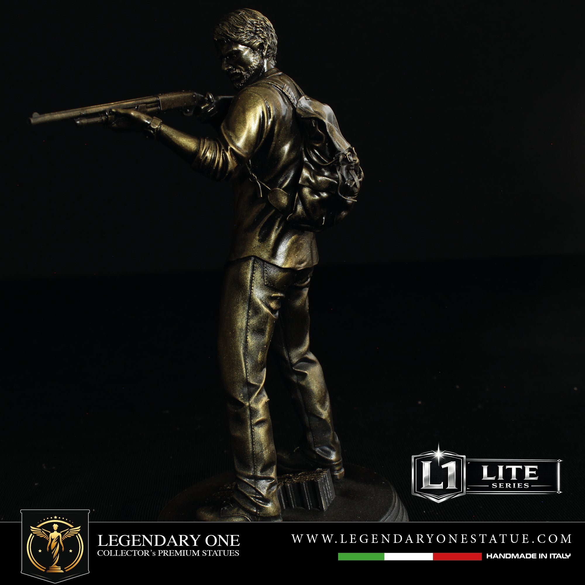 Joel Miller Figure GOLD EDITION – The Last of Us PART 1 Statua da Collezione