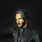 Action Figure John Wick, Statua John Wick da 32 cm, John Wick statua da collezione, dettagli incredibili, Action Figure esclusiva Made in Italy