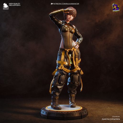 Lily Stellar Blade statua da collezione IceBreaker Series