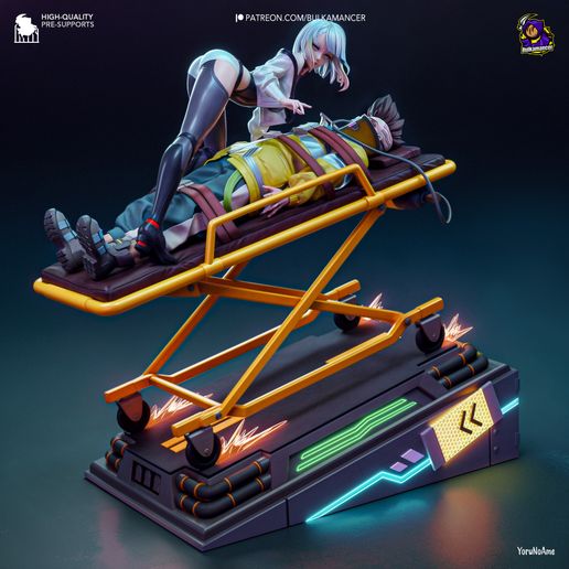 Lucy Cyberpunk: Edgerunners statua da collezione IceBreaker Series