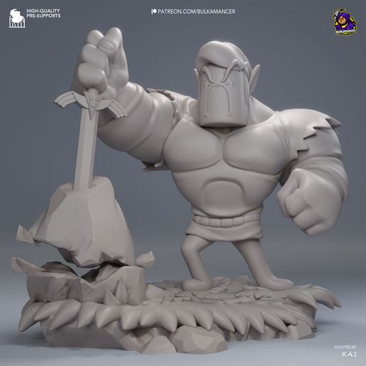 Lunk The Legend of Zelda statua da collezione IceBreaker Series