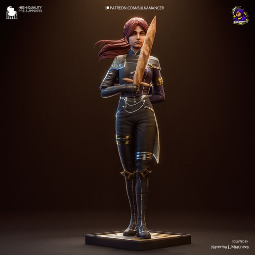 Maelle Clair Obscur: Expedition 33 statua da collezione IceBreaker Series