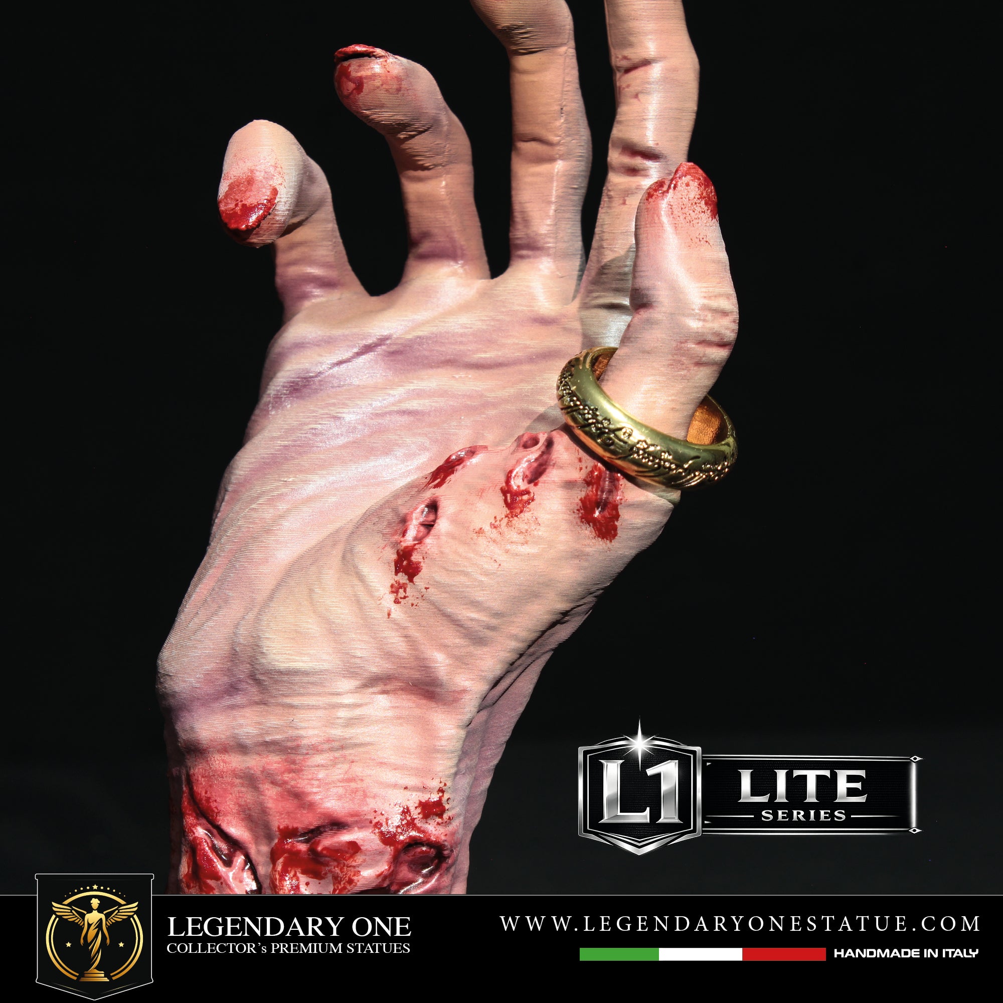 Mano Zombie Porta Anelli - Mano Zombie Horror da Collezione