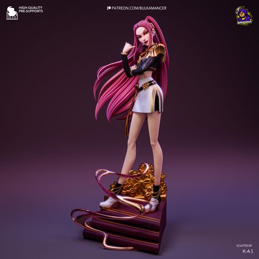 Golden Dancer Demon Hunters statua da collezione IceBreaker Series
