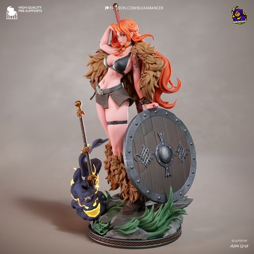 Elbaph Nami One Piece statua da collezione IceBreaker Series