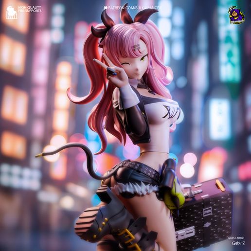 Nicole Demara Zenless Zone Zero statua da collezione IceBreaker Series