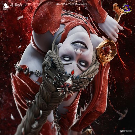 Orin the Red Baldur's Gate 3 statua da collezione IceBreaker Series