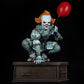 Action Figure Pennywise, Statua Pennywise da 32 cm, Pennywise statua da collezione, dettagli incredibili, Action Figure esclusiva Made in Italy